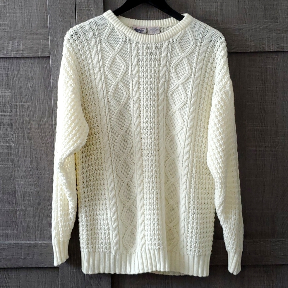 VINTAGE Fisherman Knit Sweater